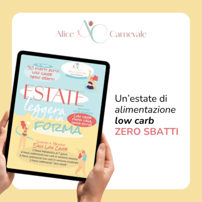Estate Leggera e In Forma- Scopri il metodo "Easy Low Carb"